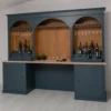 Casa Padrino Theke im Landhausstil, 300 x 65 x 240 cm