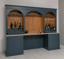 Casa Padrino Theke im Landhausstil, 300 x 65 x 240 cm