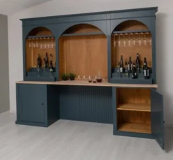 Casa Padrino Theke im Landhausstil, 300 x 65 x 240 cm