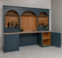 Casa Padrino Theke im Landhausstil, 300 x 65 x 240 cm
