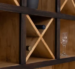 Casa Padrino Theke im Landhausstil, 120 x 41 x 210 cm