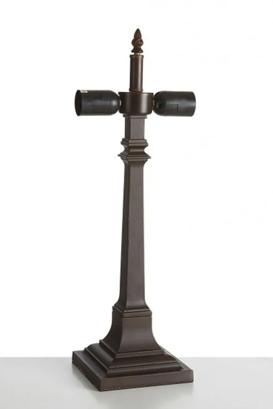 Casa Padrino Tiffany Hockerleuchte Tischleuchte im Jugendstil, Bunt, Höhe 50 cm, Breite 40 cm