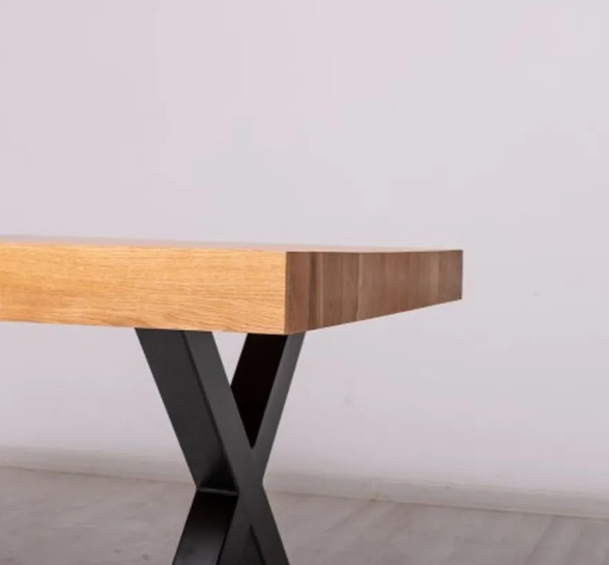 Casa Padrino Tischplatte im Landhausstil, 180 x 100 x 10 cm