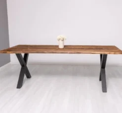 Casa Padrino Tischplatte im Landhausstil, 180 x 100 x 4 cm