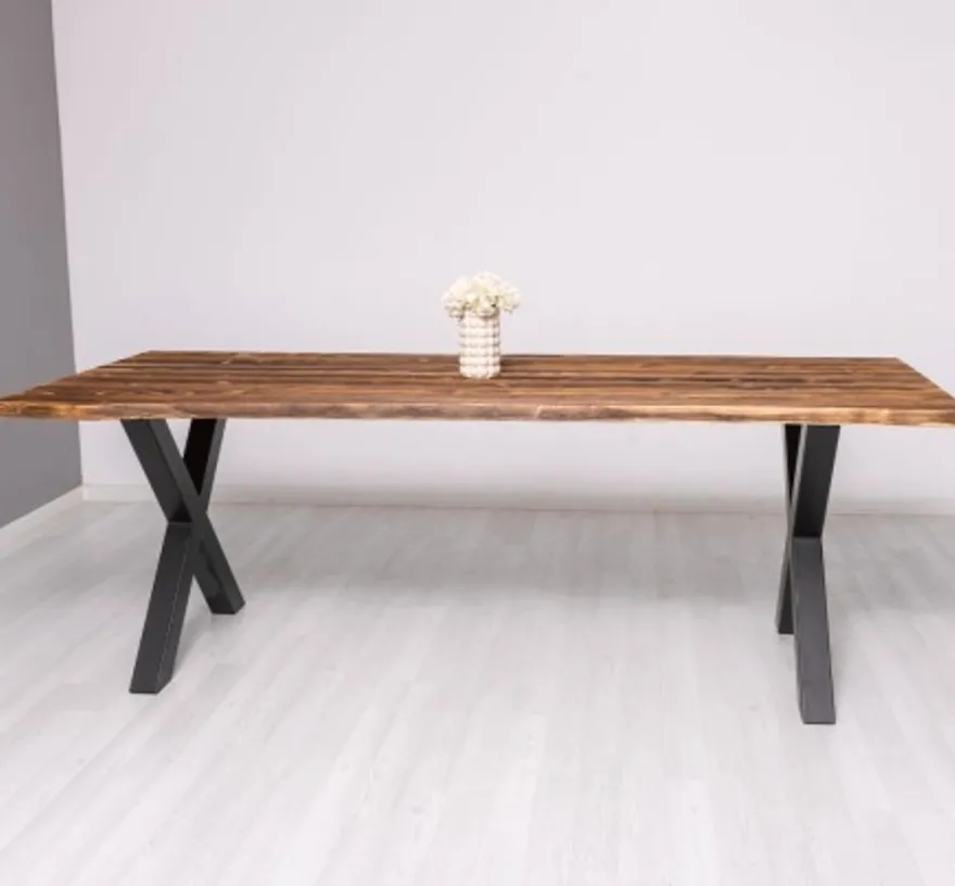 Casa Padrino Tischplatte im Landhausstil, 180 x 100 x 4 cm