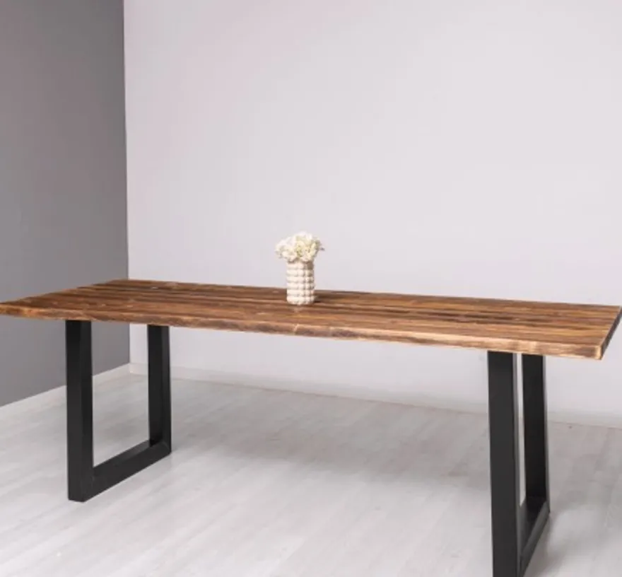 Casa Padrino Tischplatte im Landhausstil, 180 x 100 x 4 cm