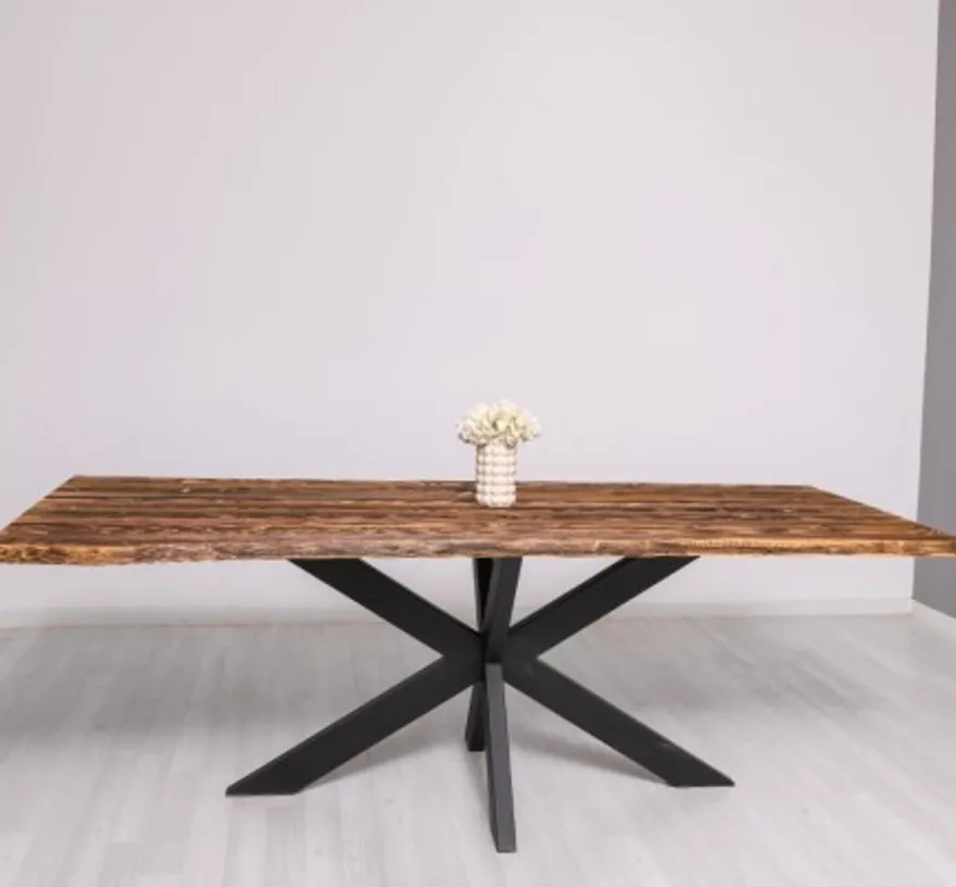 Casa Padrino Tischplatte im Landhausstil, 180 x 100 x 4 cm