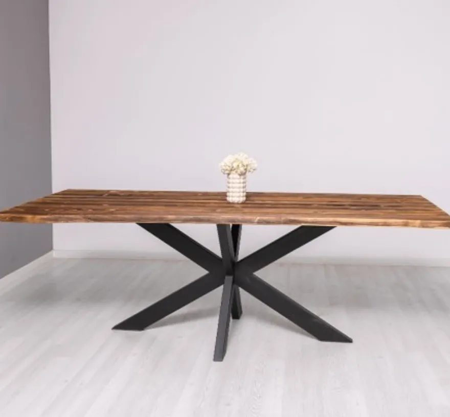 Casa Padrino Tischplatte im Landhausstil, 180 x 100 x 4 cm