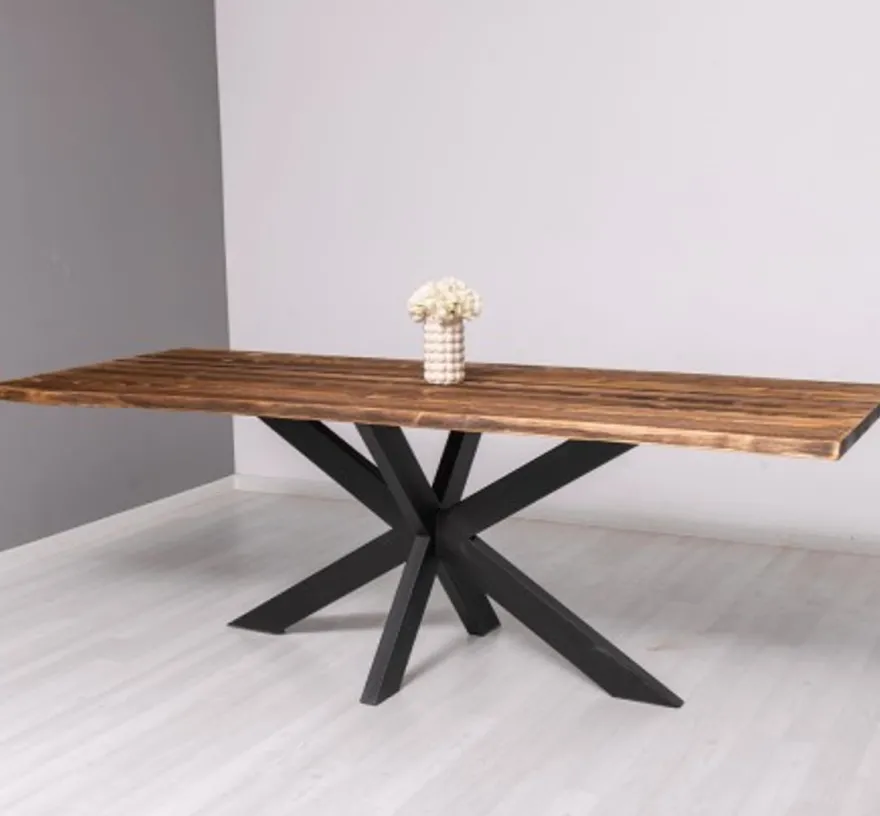 Casa Padrino Tischplatte im Landhausstil, 180 x 100 x 4 cm