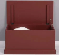 Casa Padrino Truhe im Landhausstil, 90 x 45 x 45 cm