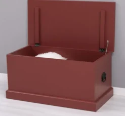 Casa Padrino Truhe im Landhausstil, 90 x 45 x 45 cm