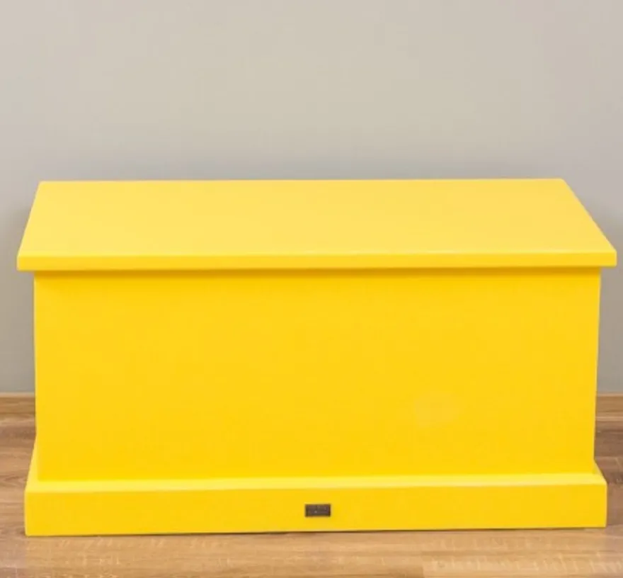 Casa Padrino Truhe im Landhausstil, 90 x 45 x 45 cm