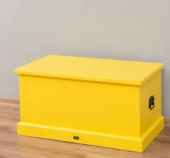 Casa Padrino Truhe im Landhausstil, 90 x 45 x 45 cm