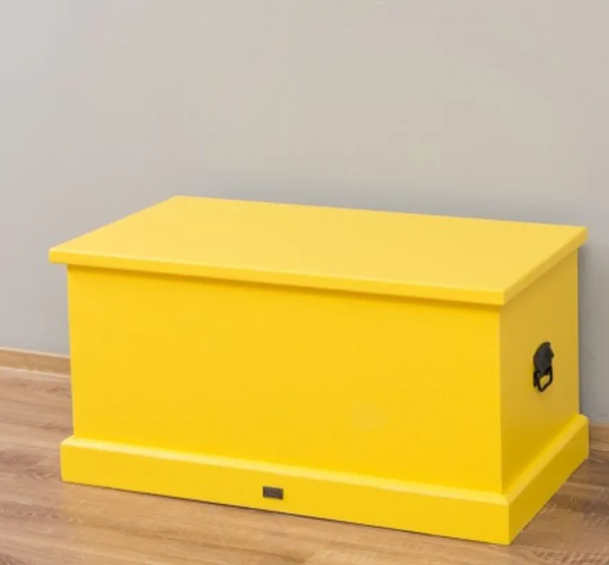Casa Padrino Truhe im Landhausstil, 90 x 45 x 45 cm
