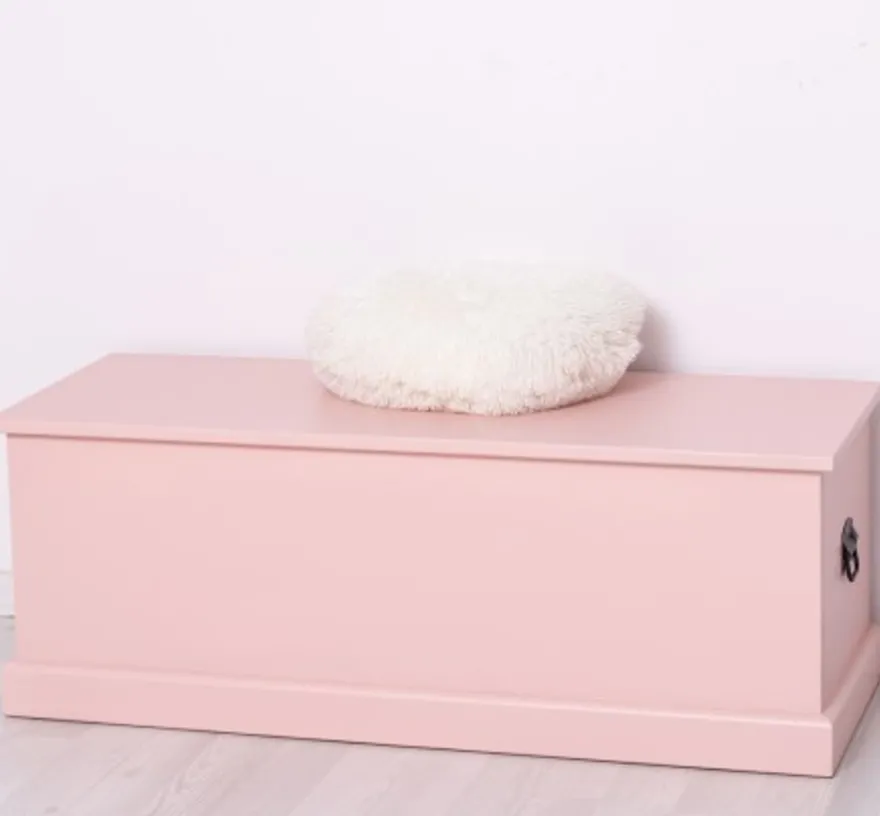 Casa Padrino Truhe im Landhausstil, 120 x 45 x 45 cm