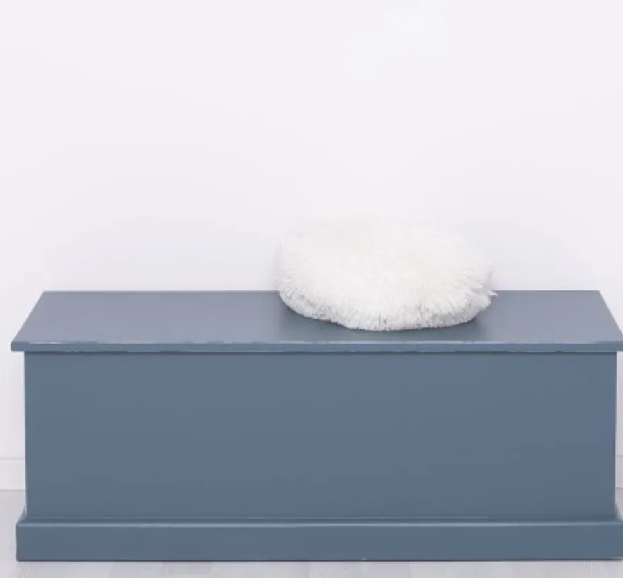 Casa Padrino Truhe im Landhausstil, 120 x 45 x 45 cm