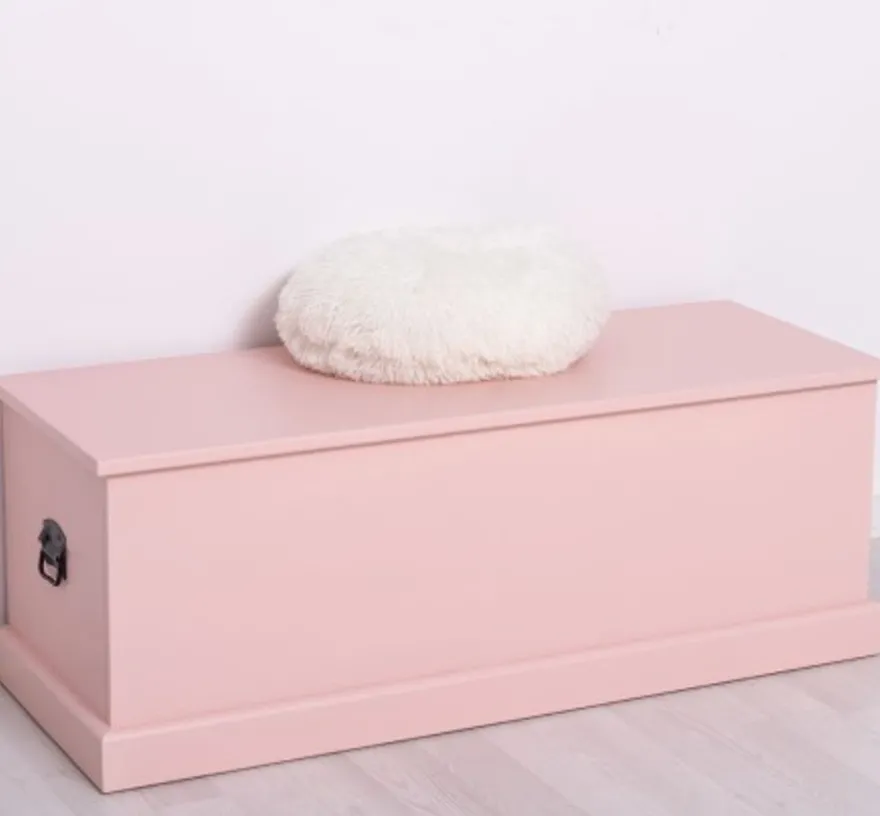 Casa Padrino Truhe im Landhausstil, 120 x 45 x 45 cm