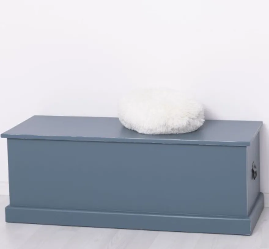 Casa Padrino Truhe im Landhausstil, 120 x 45 x 45 cm