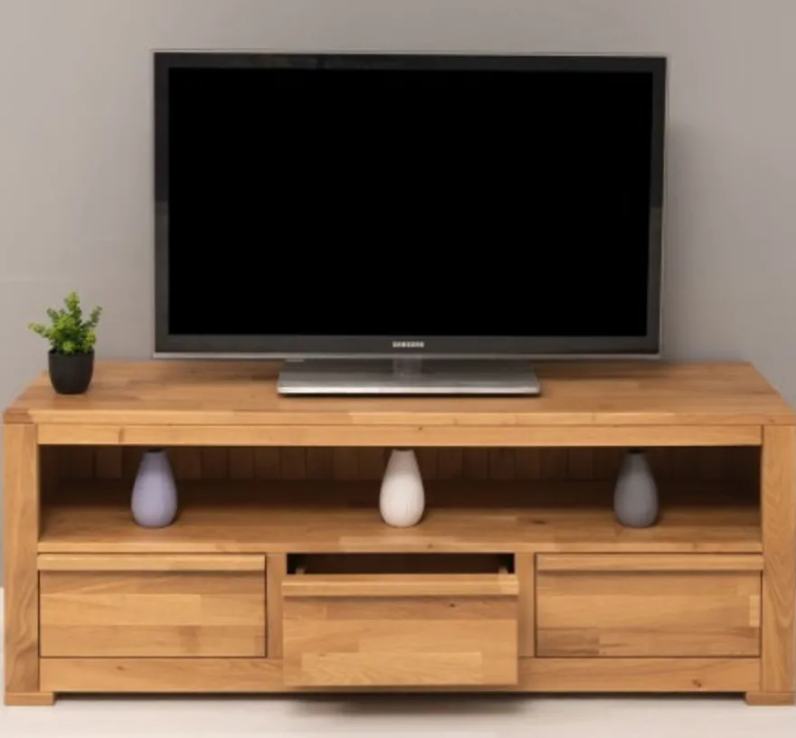 Casa Padrino TV Schrank im Landhausstil mit 3 Schubladen, 160 x 46 x 60 cm