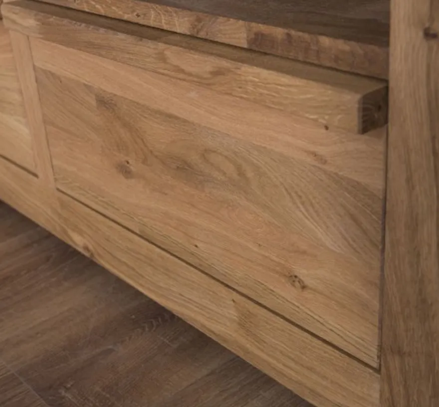 Casa Padrino TV Schrank im Landhausstil mit 3 Schubladen, 160 x 46 x 60 cm