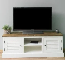 Casa Padrino TV Schrank im Landhausstil, 160 x 46 x 56 cm