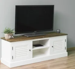 Casa Padrino TV Schrank im Landhausstil, 160 x 46 x 56 cm