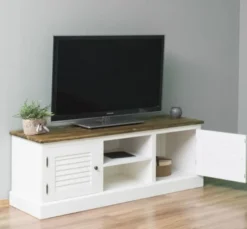 Casa Padrino TV Schrank im Landhausstil, 160 x 46 x 56 cm