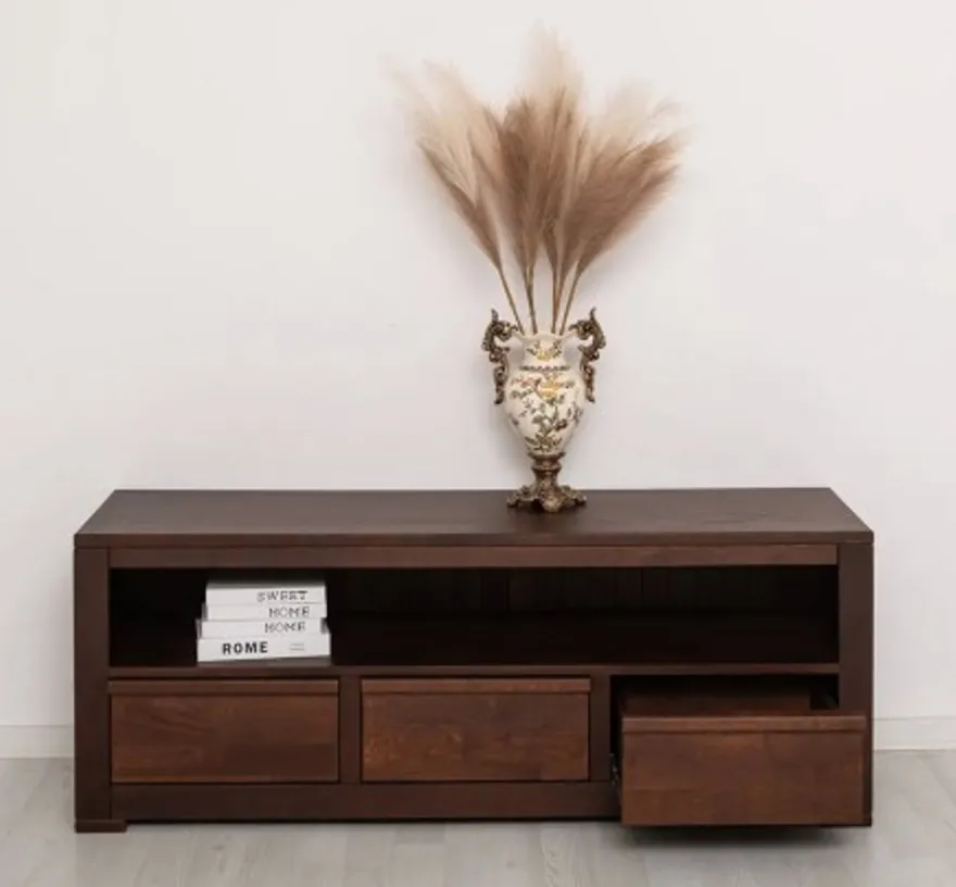 Casa Padrino TV Schrank im Landhausstil mit 3 Schubladen, 160 x 46 x 60 cm