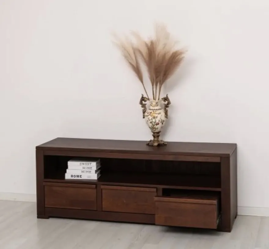 Casa Padrino TV Schrank im Landhausstil mit 3 Schubladen, 160 x 46 x 60 cm
