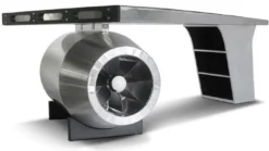 Casa Padrino Vintage Flieger Schreibtisch Silber 230 x 120 x H. 80 cm - Aluminium Flugzeug Design Bürotisch - Aluminium Flugzeug Büro Möbel