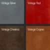 Casa Padrino Vintage Industrial Echtleder Armlehn Stuhl - ALLE FARBEN - Luxus Sessel Industrie Armlehner Design Möbel Büffelleder
