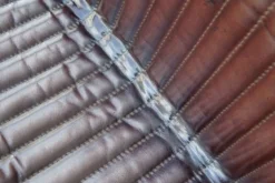 Casa Padrino Vintage Industrial Echtleder Armlehnstuhl Industrie Stuhl - ALLE FARBEN - Luxus Sessel Industrie Armlehner Design Möbel Büffelleder