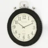 Casa Padrino Vintage Wanduhr Rallye Aluminium - Designer Wand Uhr