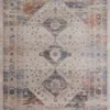 Casa Padrino Vintage Wohnzimmer Teppich Mehrfarbig - Verschiedene Größen - Rechteckiger Teppich - Deko Accessoires