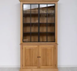 Casa Padrino Vitrine im Landhausstil, 130 x 50 x 230 cm