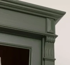 Casa Padrino Vitrine im Landhausstil mit 3 Türen, 183 x 51 x 228 cm