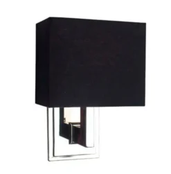 Casa Padrino Wandleuchte Nickel Durchmesser 19,5 x 14,5 x H 27 cm - Luxus Hotel Restaurant Leuchte