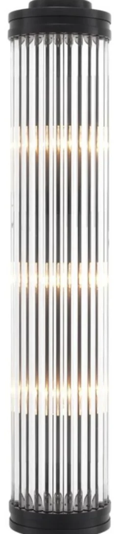 Casa Padrino Wandleuchte / Wandlampe Bronze 11 x 14 x H. 60 cm - Luxus Kollektion