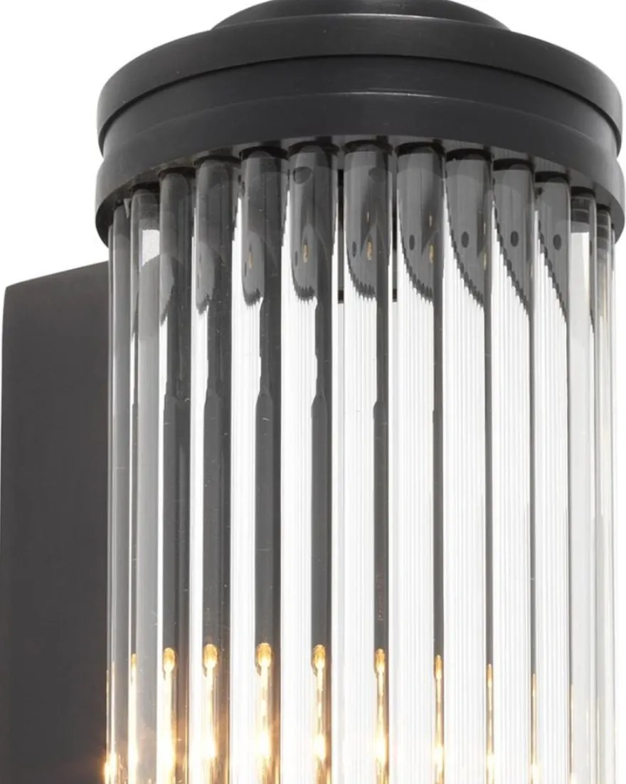Casa Padrino Wandleuchte / Wandlampe Bronze 11 x 14 x H. 60 cm - Luxus Kollektion