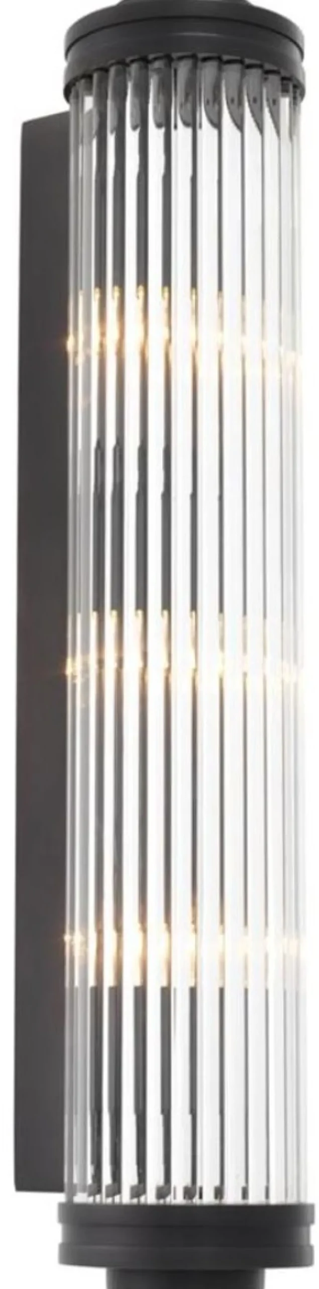 Casa Padrino Wandleuchte / Wandlampe Bronze 11 x 14 x H. 60 cm - Luxus Kollektion