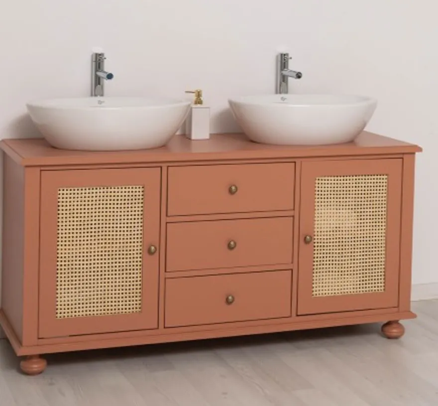 Casa Padrino Waschtisch im Landhausstil, 150 x 51 x 75 cm