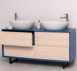 Casa Padrino Waschtisch im Landhausstil mit 4 Schubladen, 150 x 50 x 76 cm
