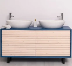 Casa Padrino Waschtisch im Landhausstil mit 4 Schubladen, 150 x 50 x 76 cm