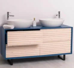 Casa Padrino Waschtisch im Landhausstil mit 4 Schubladen, 150 x 50 x 76 cm