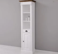 Casa Padrino Waschtisch im Landhausstil mit 1 Tür und 1 Schublade, 55 x 41 x 200 cm