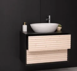 Casa Padrino Waschtisch im Landhausstil mit 2 Schubladen, 90 x 50 x 61 cm