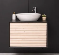 Casa Padrino Waschtisch im Landhausstil mit 2 Schubladen, 90 x 50 x 61 cm