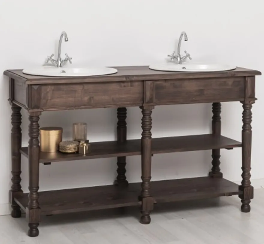 Casa Padrino Waschtisch im Landhausstil, 150 x 54 x 90 cm