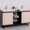 Casa Padrino Waschtisch im Landhausstil mit 2 Türen, 150 x 50 x 76 cm