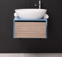 Casa Padrino Waschtisch im Landhausstil mit 1 Schublade, 60 x 50 x 33 cm